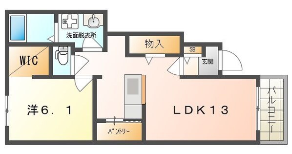 デスパシオ　和の物件間取画像